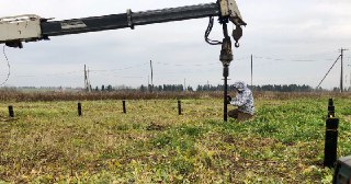 Установка винтовых свай Нефтеюганск цена от 3124 руб.